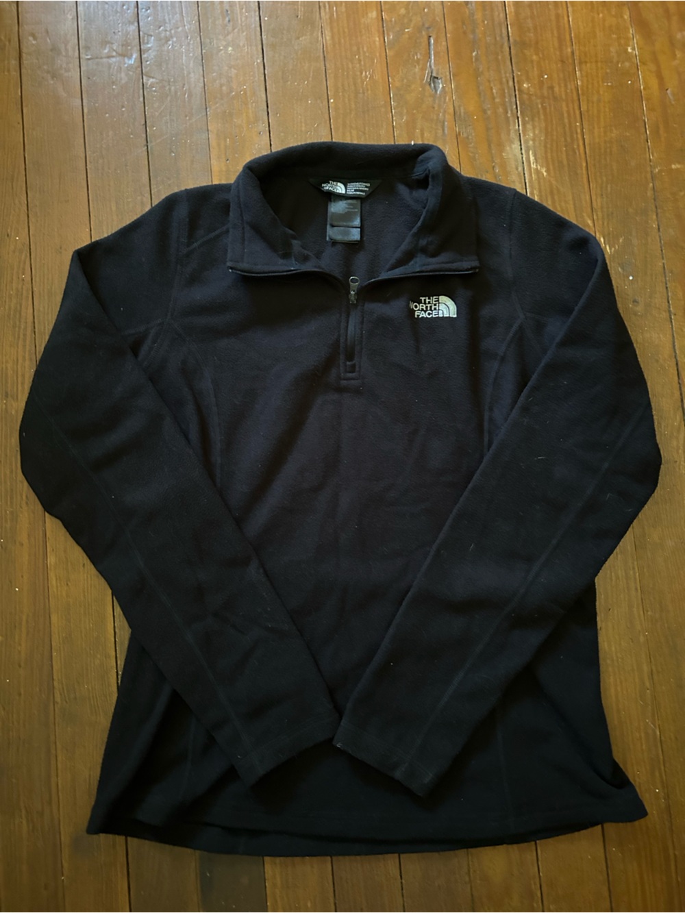 The North Face Black Fleece Half-Zip Pullover